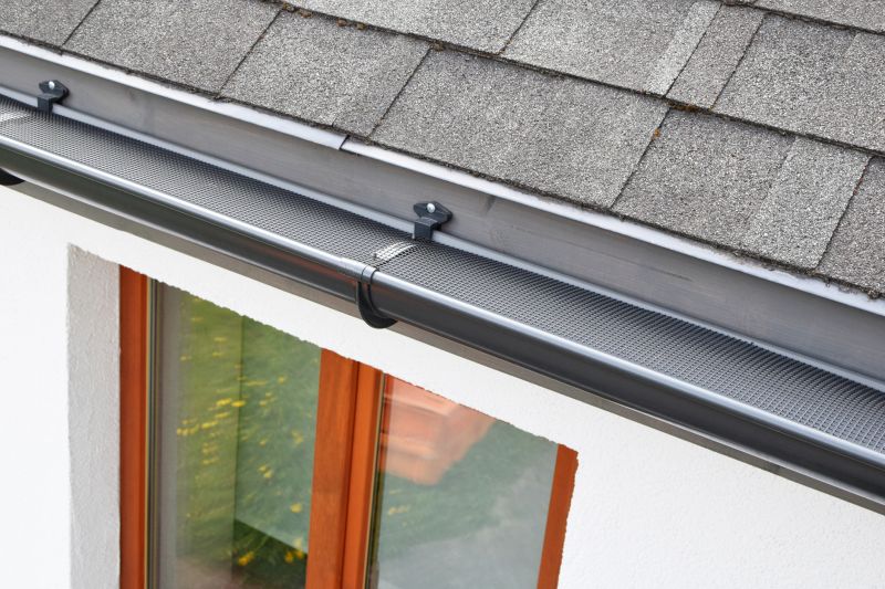 Gutter Cover System in Place